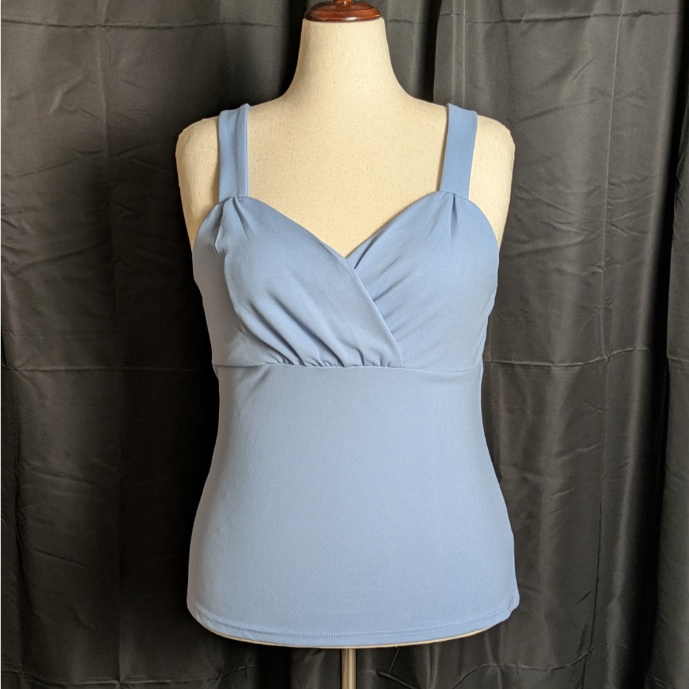 Never Worn Vintage Light Blue Tank Top